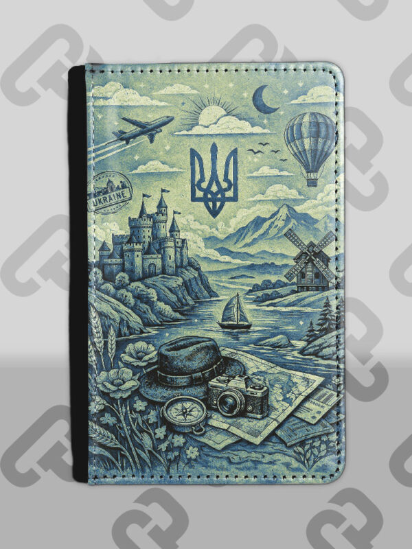 Обкладинка на паспорт "Мандрівник"